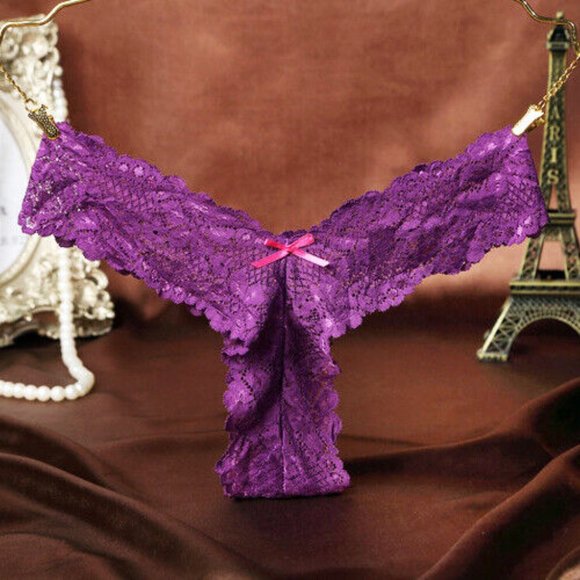 *$5 Add-On* NWOT Lace Panties T back Thong G-string Underwear - Picture 1 of 1